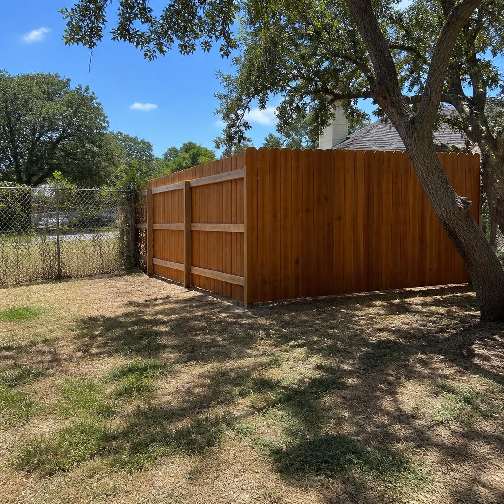 New Braunfels • Corner Fence